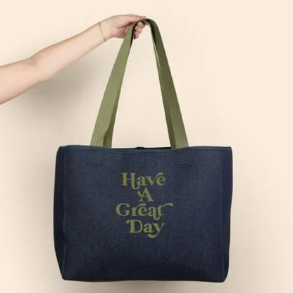 All Day Tote - Denim Neoprene - Large