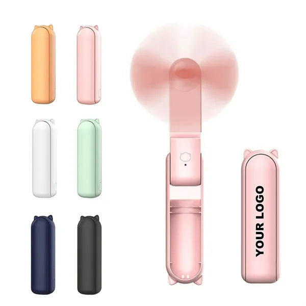Rechargeable Folding Handheld Fan