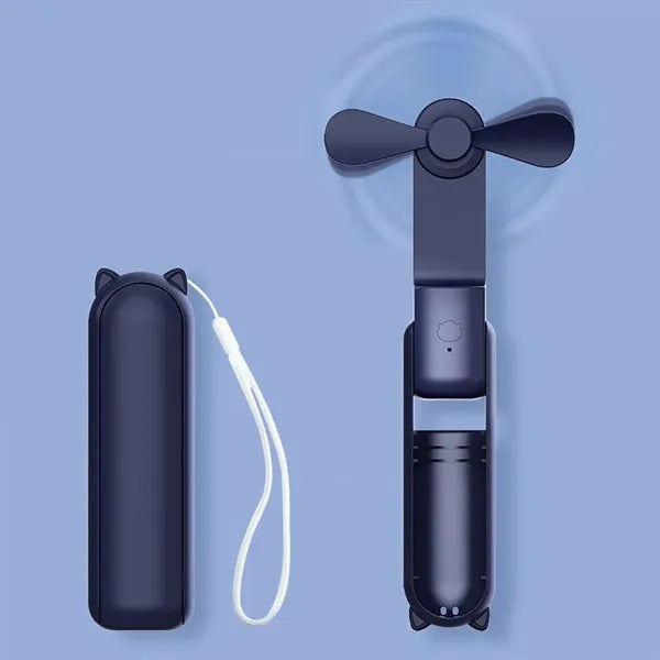 Rechargeable Folding Handheld Fan