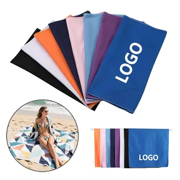 Sand-Free Microfiber Beach Towel  Quick Dry