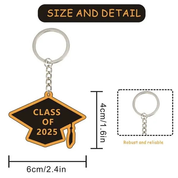 Graduation Cap Keychain