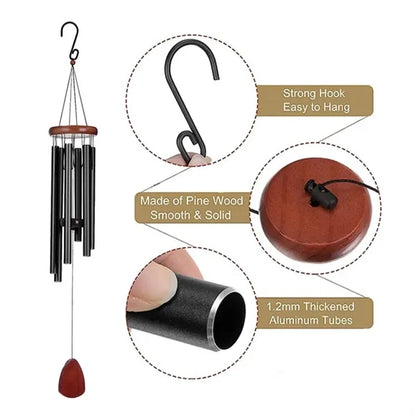 37 Inch Deep Tone Metal Wind Chime