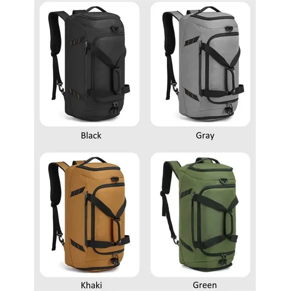 3 in 1 Sports Gym Duffle Backpack Bag