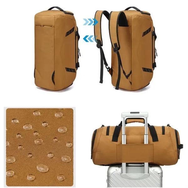 3 in 1 Sports Gym Duffle Backpack Bag