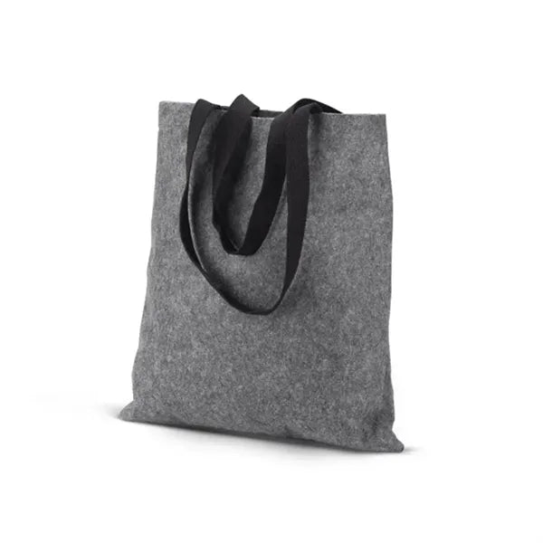 Fashion Felt Tote Bag with Custom Logo, 15x15"