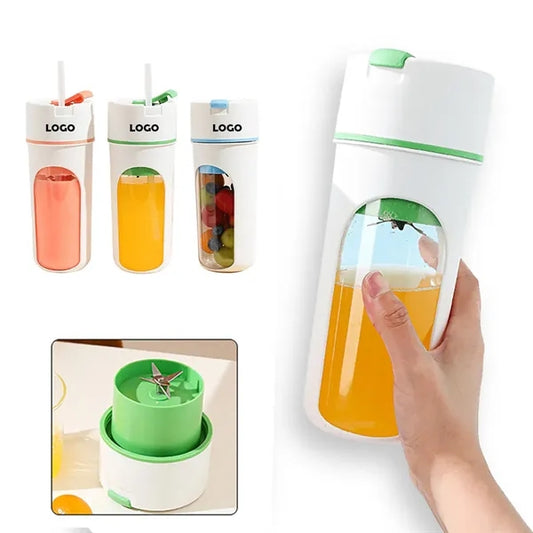Portable Blender With Straw