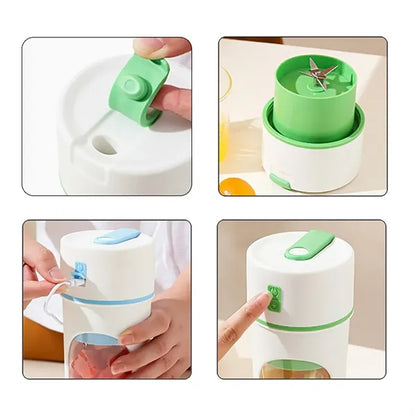 Portable Blender With Straw
