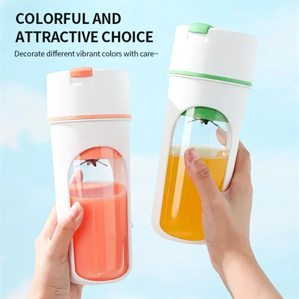 Portable Blender With Straw