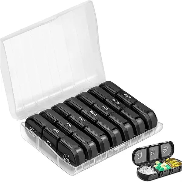Portable Classified Pill Box