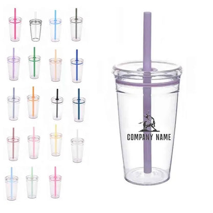 15oz Transparent Drinking Cup