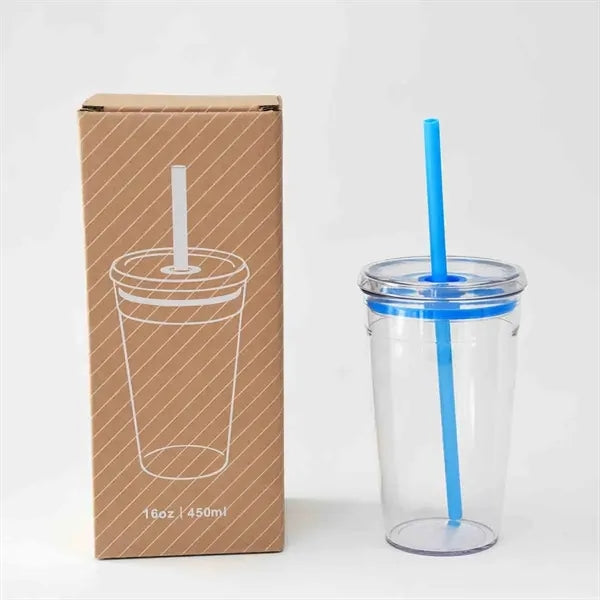 15oz Transparent Drinking Cup