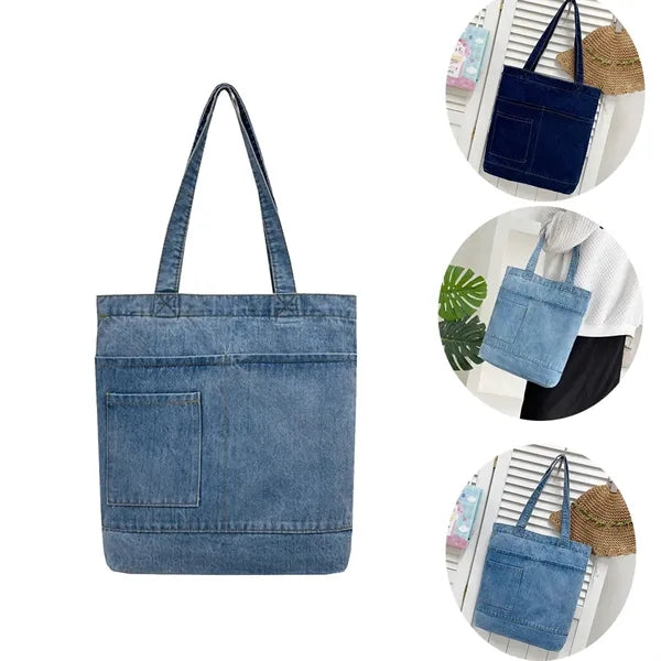 Denim Women's Hobo Tote Shoulder Bag