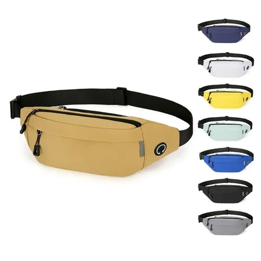 Unisex Waterproof Sports Fanny Pack - Waist Bag