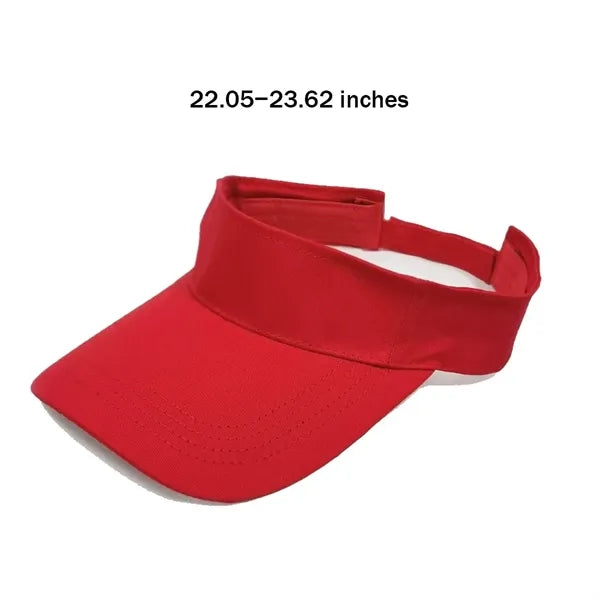 Men Women Adjustable  Closure Sun Tennis Visors Hats"