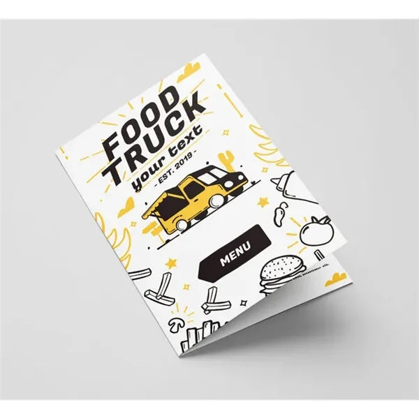 Folded Take-Out Menus - 8.5" x 14"