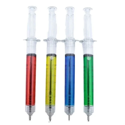 Nurse Doctor Different Coloured Syringe Designed Pens Gift