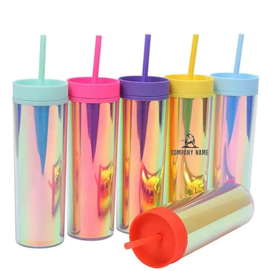16oz Double Wall Insulated Plastic Tumbler