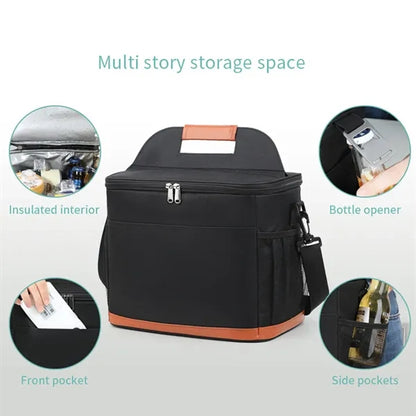 Premium Quality Multicolor Insulated Lunch Cooler Beer Bag