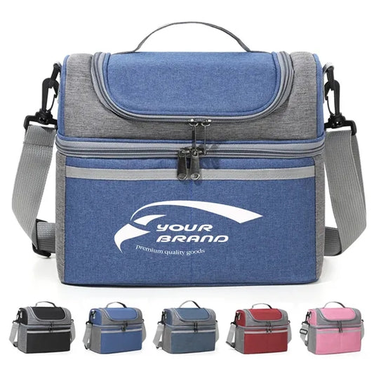 Multicolor Large Capacity Lunch Box Cooler Beer Bag