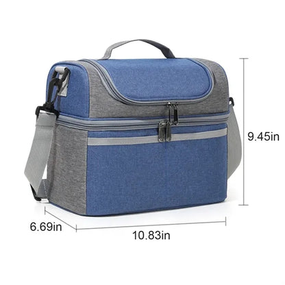 Multicolor Large Capacity Lunch Box Cooler Beer Bag