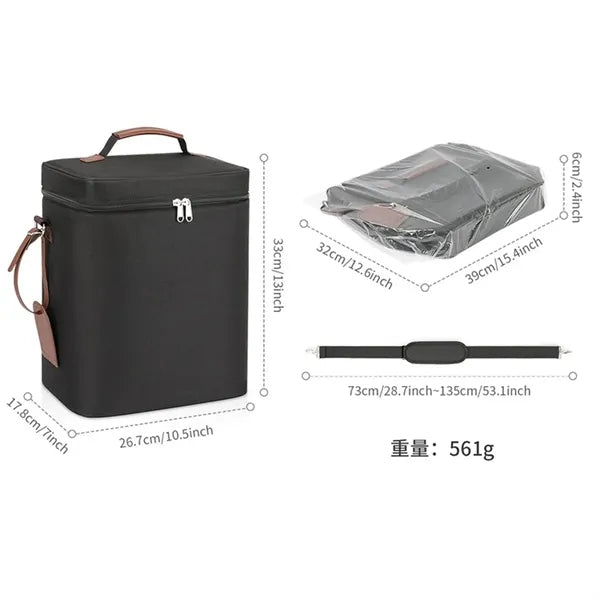 Premium Quality Insulated Lunch Box Cooler Wine Beer Bag