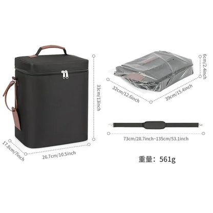Premium Quality Insulated Lunch Box Cooler Wine Beer Bag