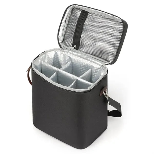 Premium Quality Insulated Lunch Box Cooler Wine Beer Bag