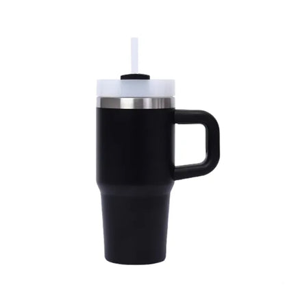 14oz Stainless Steel Insulated Straw Tumbler w/ Handle
