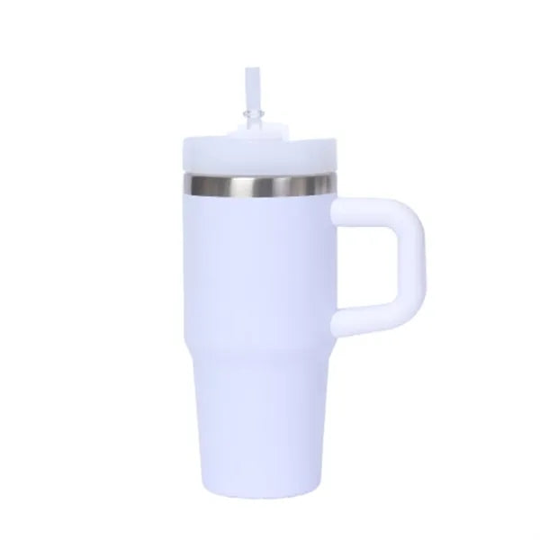 14oz Stainless Steel Insulated Straw Tumbler w/ Handle