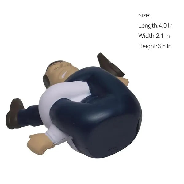 PU Foam Stressed-Out Man Squeeze Stress Relief Toy