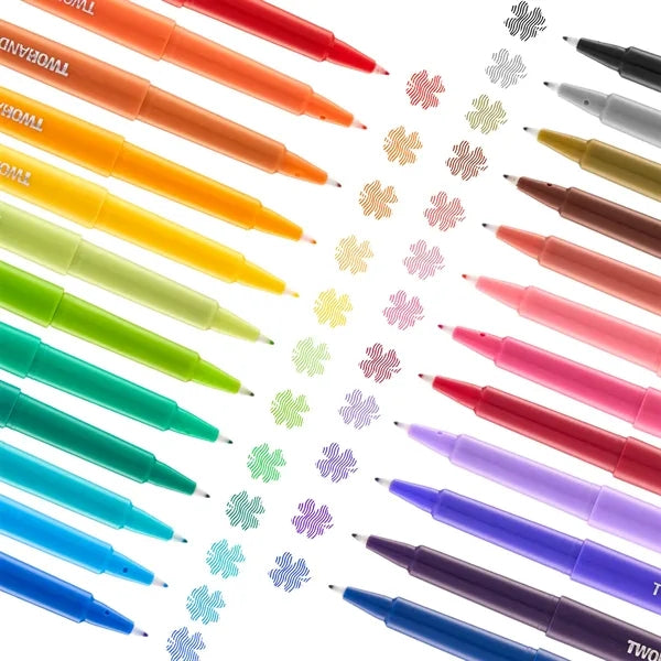 Fast Drying Felt Tip Watercolor Marker Pens