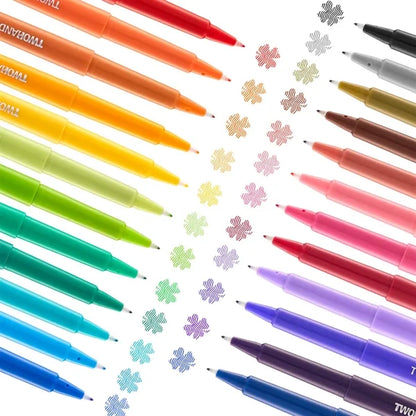 Fast Drying Felt Tip Watercolor Marker Pens