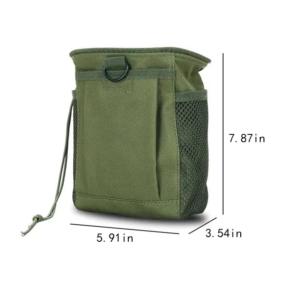 Tactical Molle Magazine Dump Pouch Military Fanny Hip Bag