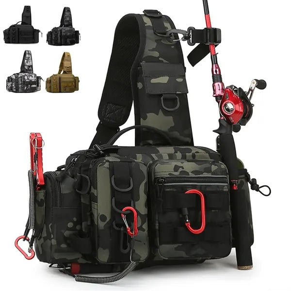 Fishing Hunting Tackle Bag Fanny Pack Waterproof Waist