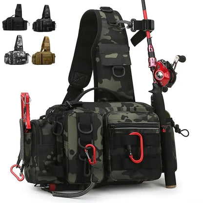 Fishing Hunting Tackle Bag Fanny Pack Waterproof Waist
