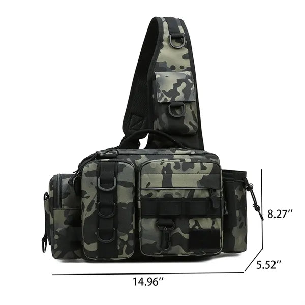 Fishing Hunting Tackle Bag Fanny Pack Waterproof Waist