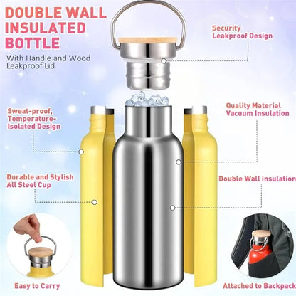 17oz Stainless Steel Thermo Bottle