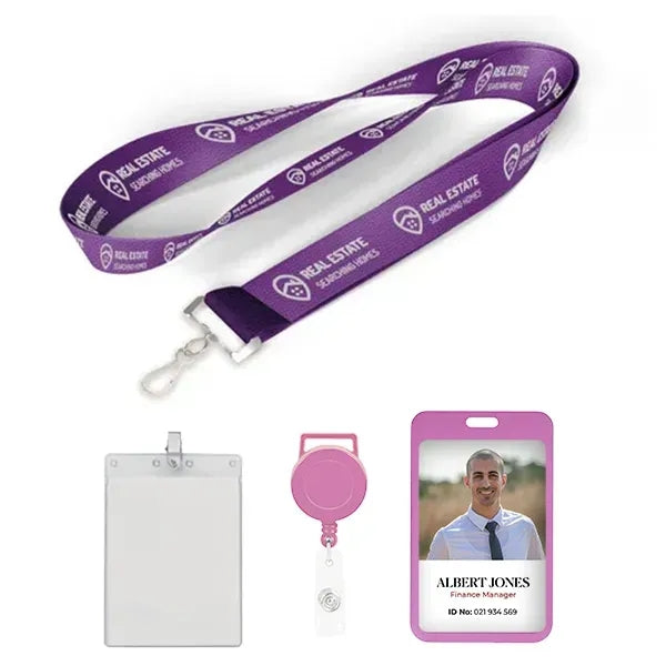 Custom Silk Screen Print Polyester Lanyard