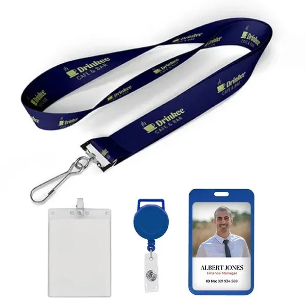 3/4" Price Saver Lanyard with J-Hook-A