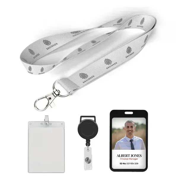 5/8" Custom Polyester Lanyards-A