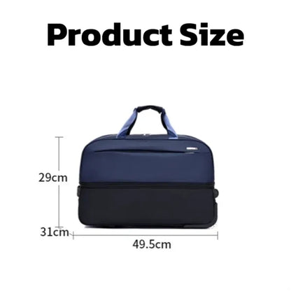 Rolling Travel Duffel Bag