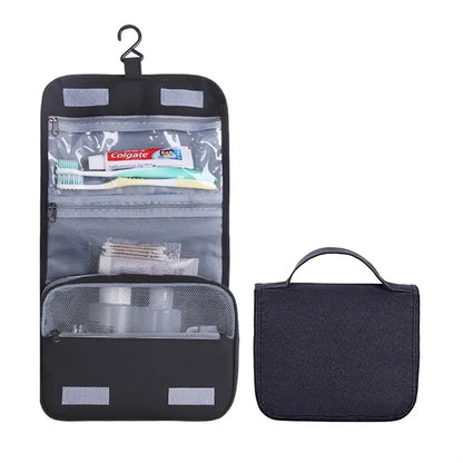 Hanging Compact Hygiene Bag - 3 Compartments Foldable