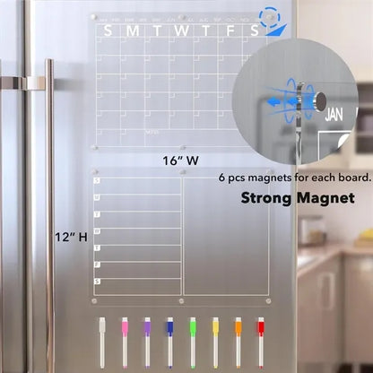 Magnetic Kids Chore Chart Set