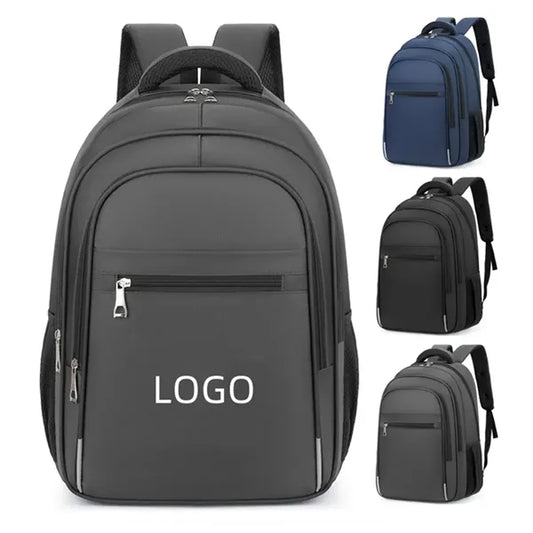 Men's Black Classic Basic Travel Backpack