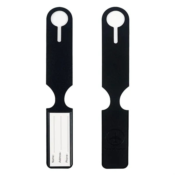 Long Strip PU Luggage Name Tag