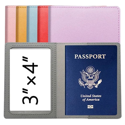 RFID Blocking Passport Holder Wallet for Travel