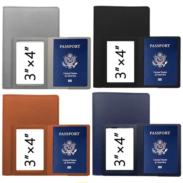 RFID Blocking Passport Holder Wallet for Travel