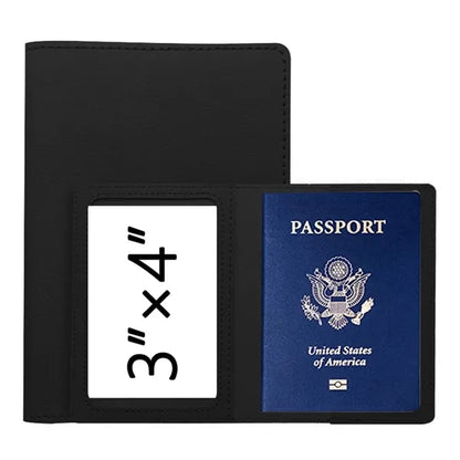 RFID Blocking Passport Holder Wallet for Travel