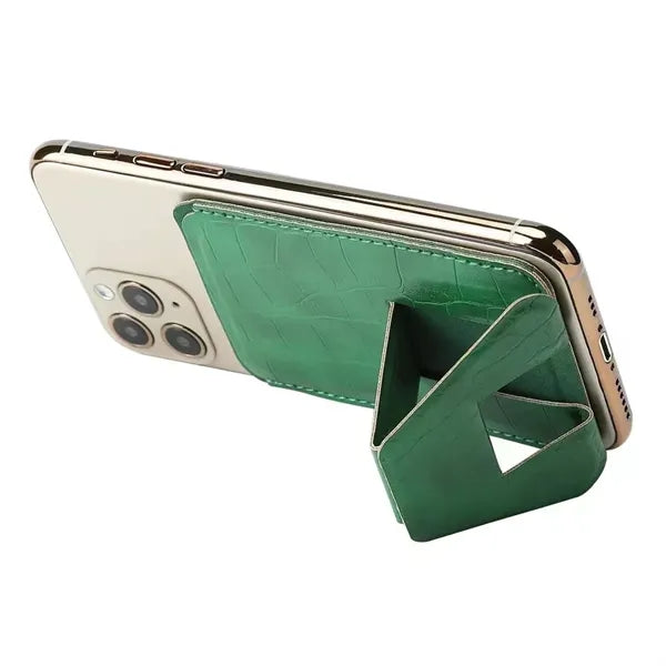 Magnetic Card Holder Wallet with Stand