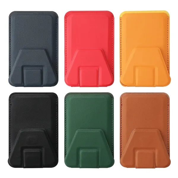 Magnetic Card Holder Wallet with Stand